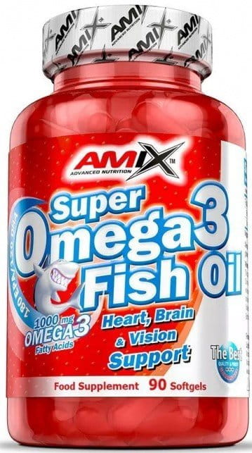 Vitamiinit ja kivennäisaineet Amix Amix Super Omega 3 1000mg-90softgels