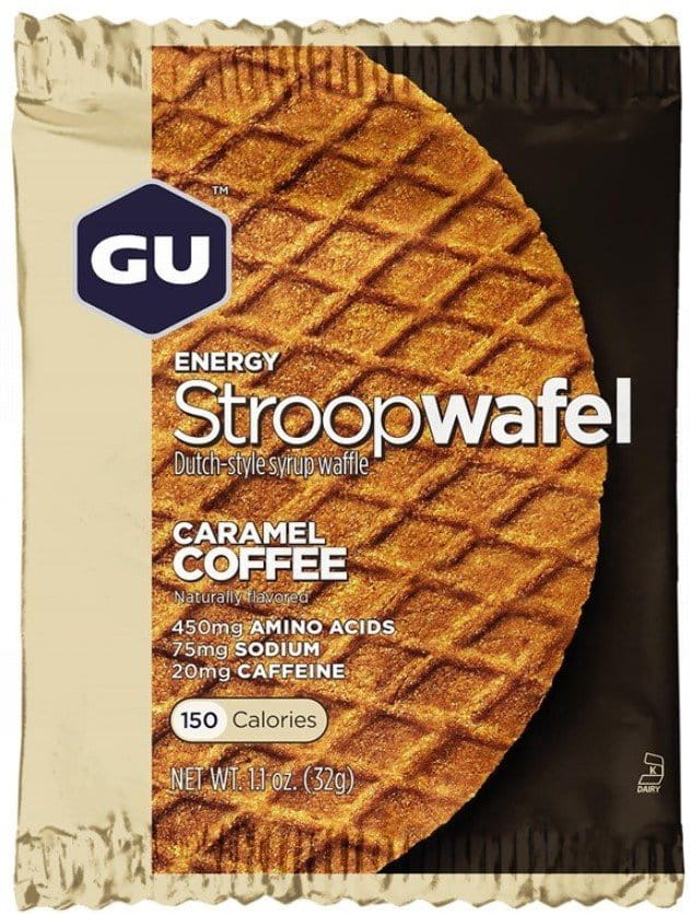 Proteiinipannukakkuja GU Energy Wafel Caramel Coffee