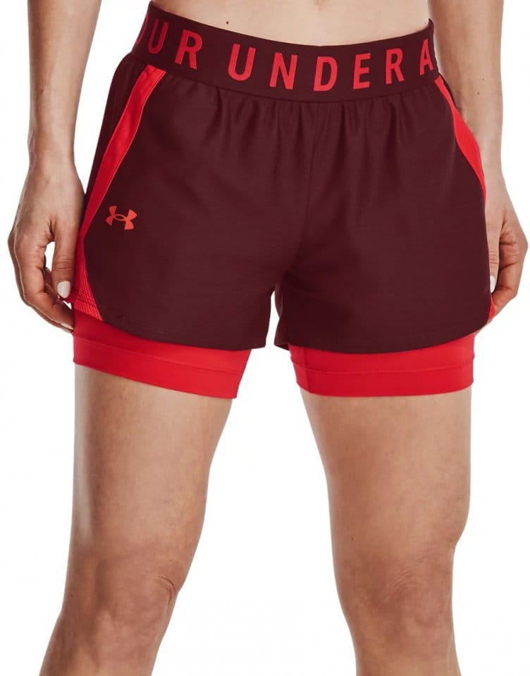 Shortsit Under Armour Play Up 2-in-1 Shorts -RED