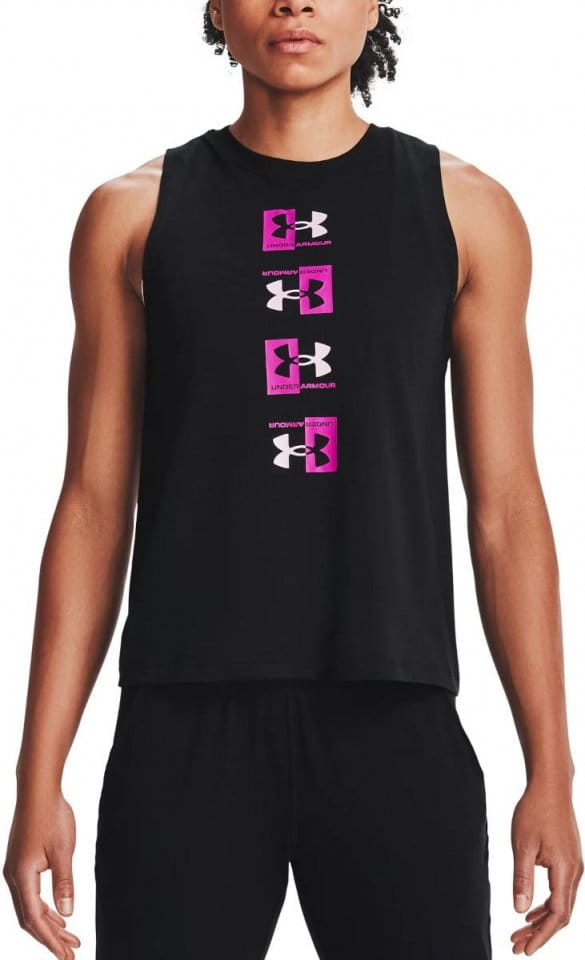 Toppi Under Armour Live UA Repeat Muscle Tank-BLK