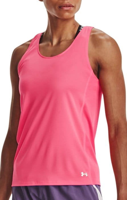 Toppi Under Armour Fly By Tanktop Damen Pink F683