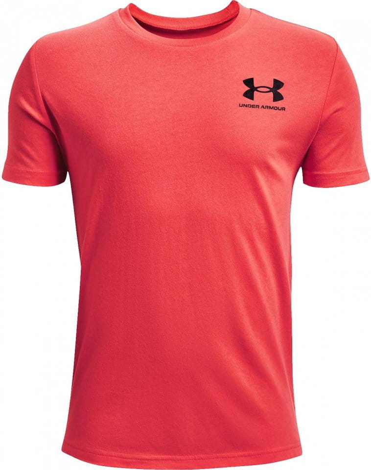 T-paita Under Armour UA SPORTSTYLE LEFT CHEST SS-RED