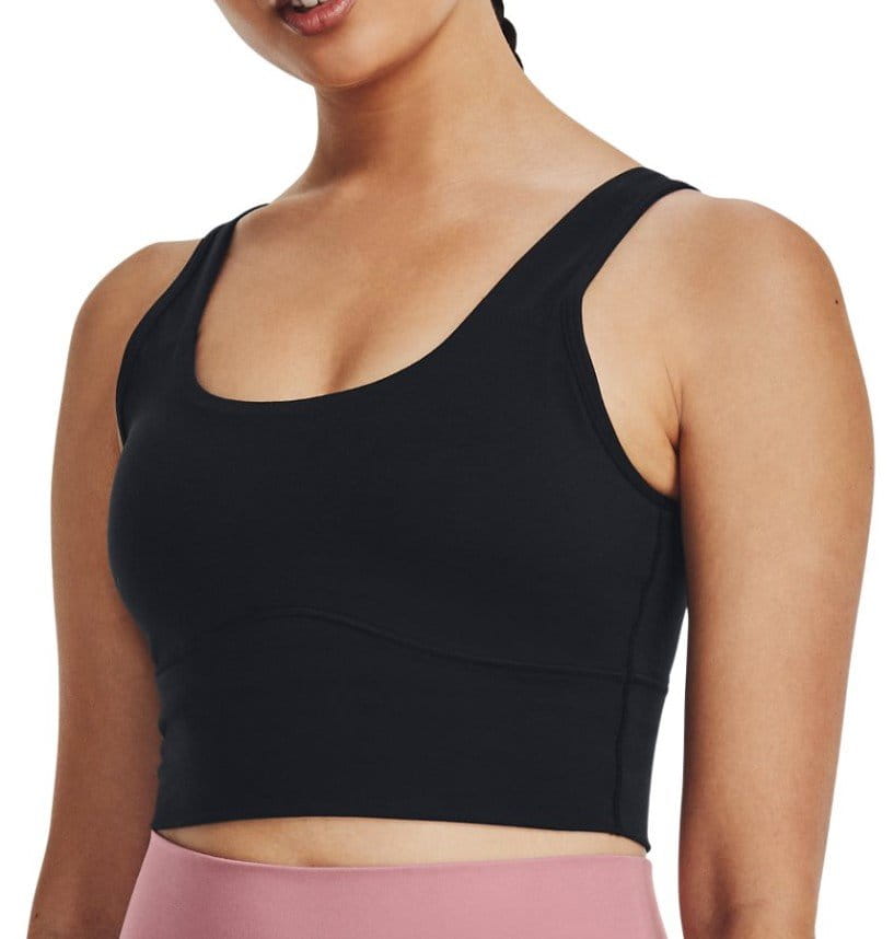 Toppi Under Armour Meridian Fitted Crop Tank-BLK