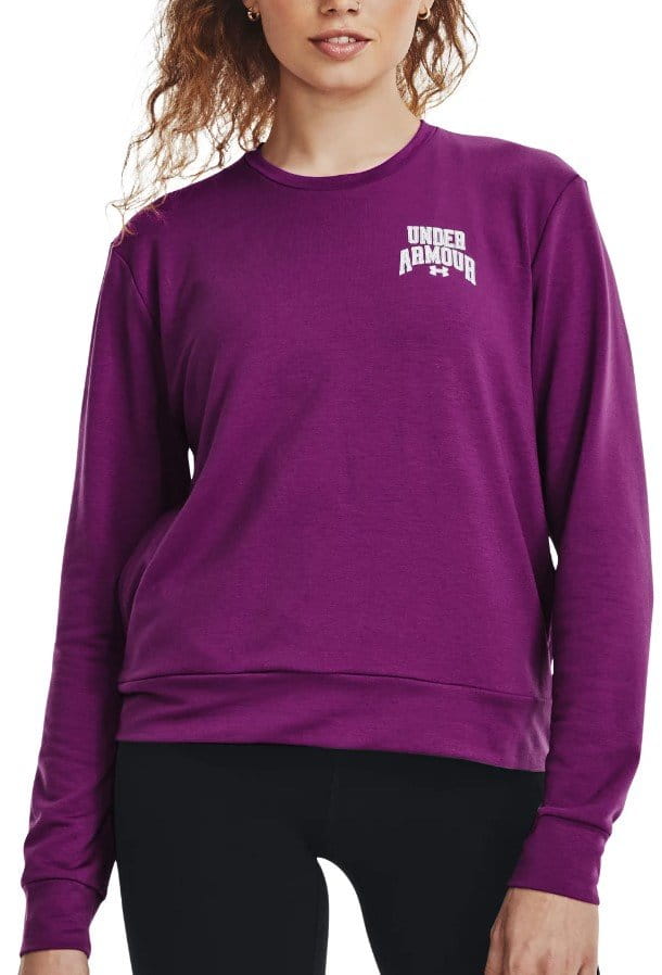 Collegepaidat Under Armour UA Rival Terry Graphic Crew-PPL