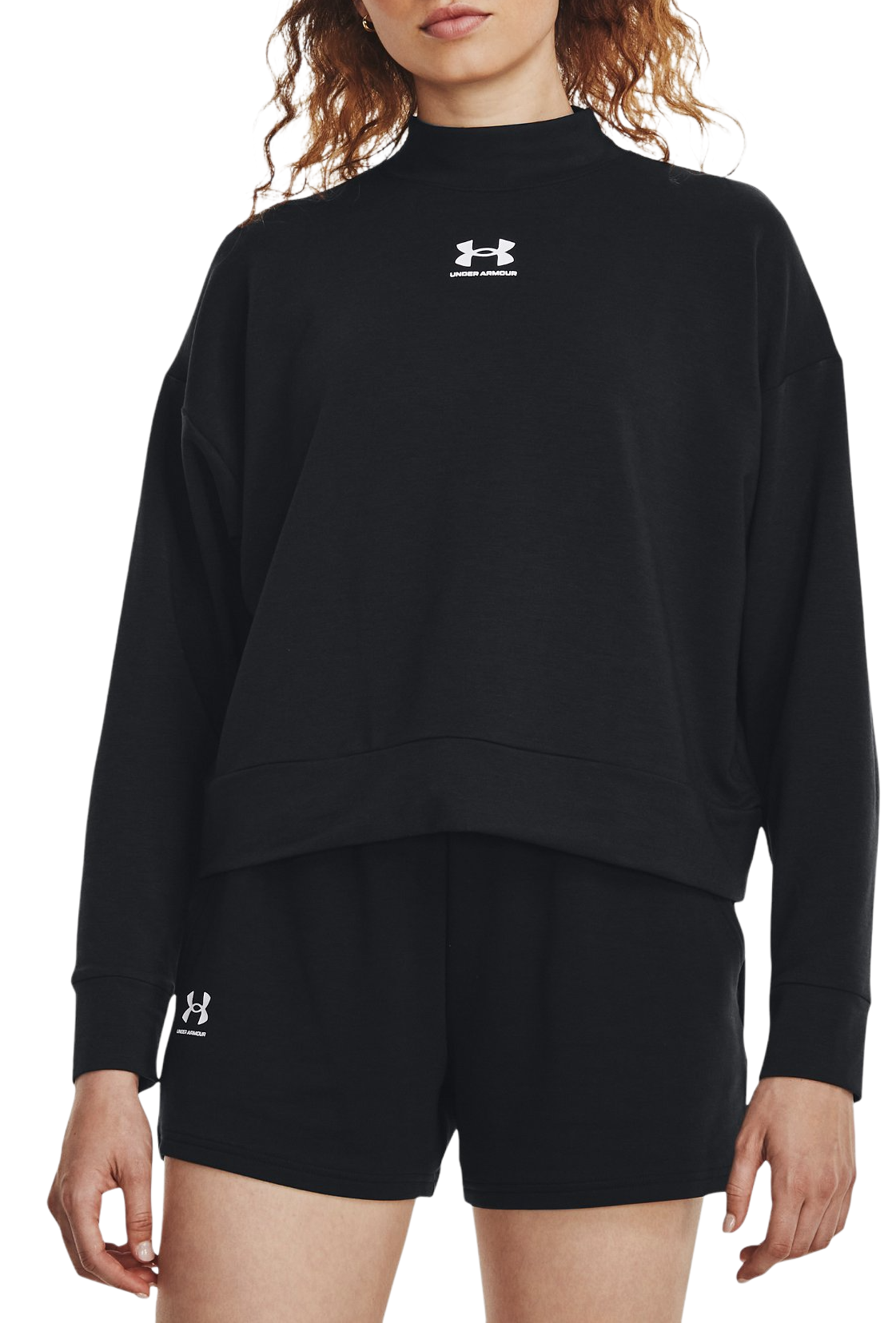 Collegepaidat Under Armour UA Rival Terry Mock Crew