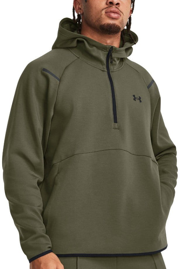 Hupparit Under Armour UA Unstoppable Flc Hoodie-GRN