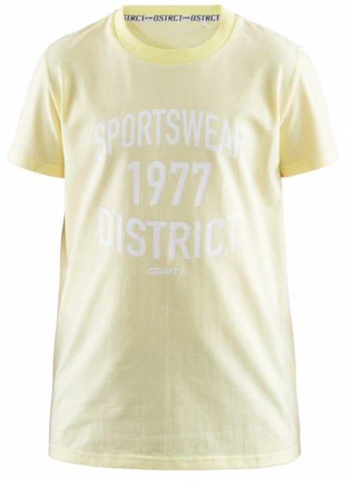 T-paita CRAFT District JR SS T-shirt