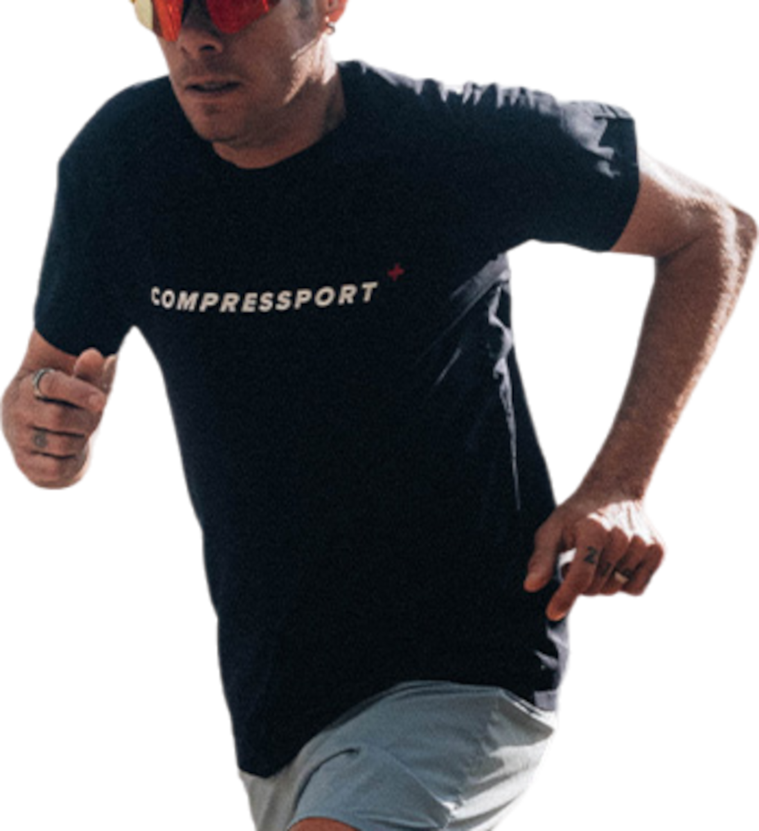 T-paita Compressport Training SS Logo Tshirt M
