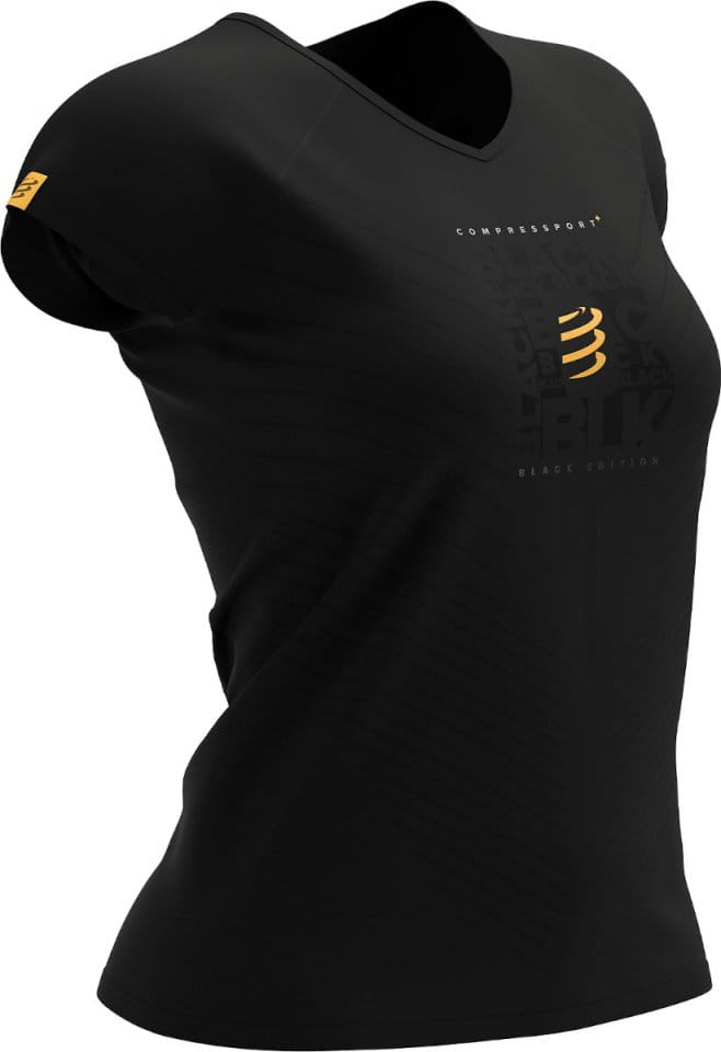 T-paita Compressport Performance SS Tshirt W - Black Edition 2022