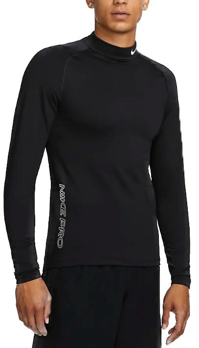 Pitkähihainen t-paita Nike Pro Warm Men s Long-Sleeve Mock Neck Training Top