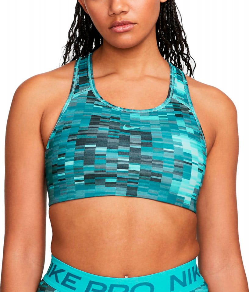Rintaliivit Nike Swoosh Women Medium-Support 1-Piece Pad Allover Print Bra