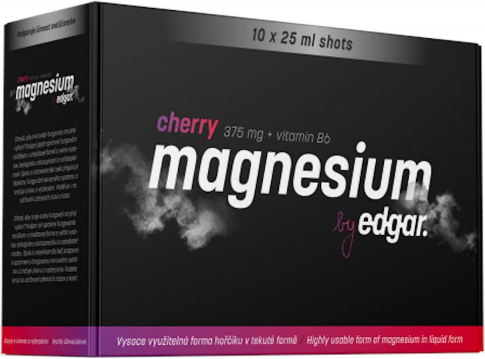 Vitamiinit ja kivennäisaineet Edgar Magnesium cherry 10x25ml