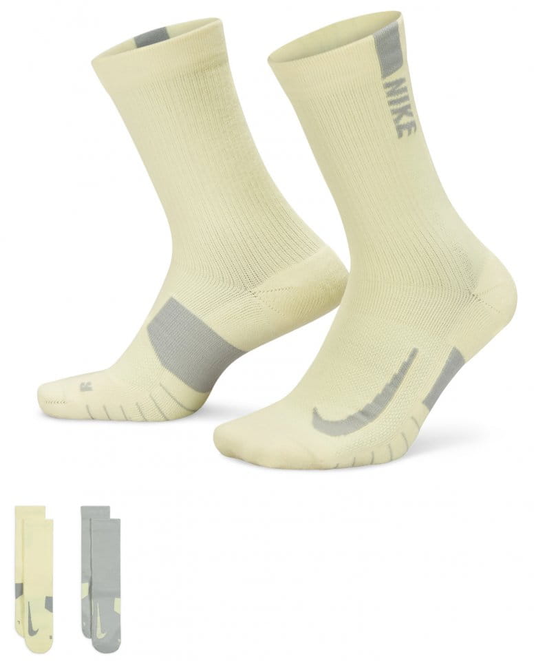 Sukat Nike Multiplier Crew Sock (2 Pairs)